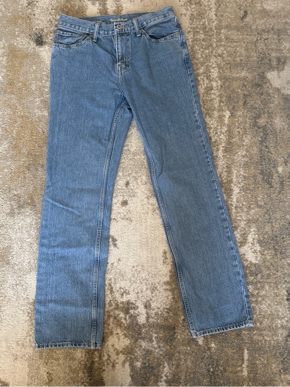 Goodfellow & Co Light Wash Straight Leg Jeans